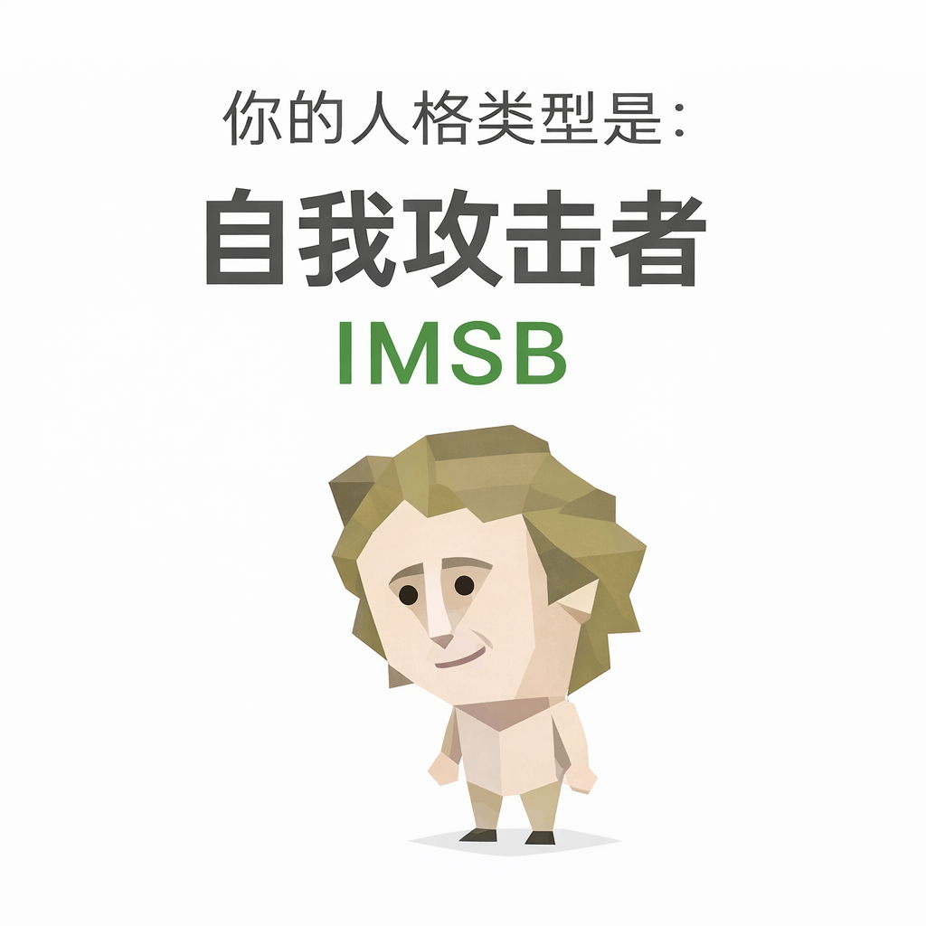IMSB 自我攻击者 SBTI人格